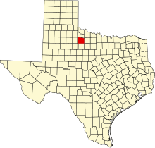 Map of Texas highlighting Knox County.svg