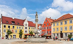 Skyline of Mindelheim