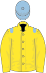 Yellow, Light Blue epaulettes and cap