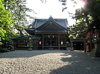 安宅住吉神社　拜殿