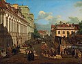 Miodowa Street, Bernardo Bellotto, 1777