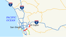 California State Route 54.svg