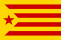 Estelada vermella o roja catalana.