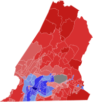 Final results by county