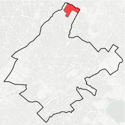 Location within Athens municipality