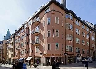 Skravelberget större 1, Nybrogatan 9.