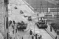 Carri e jeep americani al Checkpoint Charlie