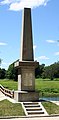 Memorial obelisk adjacent to the North Bridge