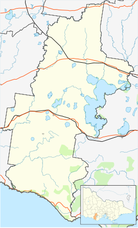 Simpson is located in Corangamite Shire