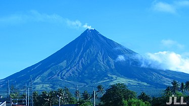 Another view of Mayon in 2010