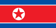 Flagge vo Noadkorea