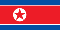 Nord-Koreas flagg