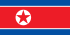 Bandera de Corea del Norte