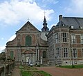 2005 : l'abbatiale de l'ancienne abbaye de Floreffe.