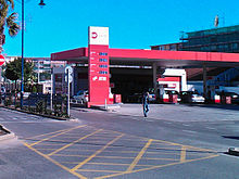 Petrol station