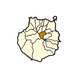 Vega de San Mateo – Mappa