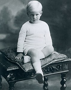 Prince Philip as a child in the 1920s