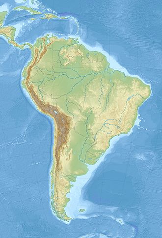 List of impact structures in South America is located in South America