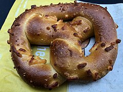 Virginia'dan çedar peynirli pretzel