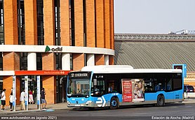 57 en Estación de Atocha (Madrid) agosto 2021