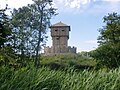 Reconstrucción del llixu castral d'Oostkapelle (Zeelanda, Países Baxos).