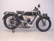 Deze Alcyon Touriste uit 1925 had een 350 cc JAP-zijklepmotor