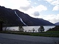 Langfossen i Åkrafjorden