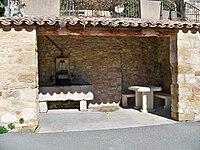 Lavoir et parloir.