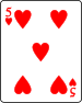 5 of hearts