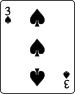 3 of spades