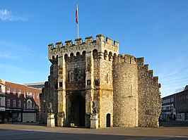 De stadspoort Bargate in Southampton