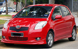 2007–2008 Toyota Yaris 5-door NCP91 (MY)