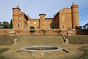 The castle of Pibrac (Haute-Garonne, France).