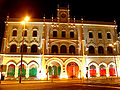 Estación de tren de Rossio, de noche