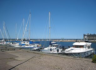 Färjestadens hamn.