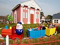 Grandpa Pig's Little Train Ride at Peppa Pig World.