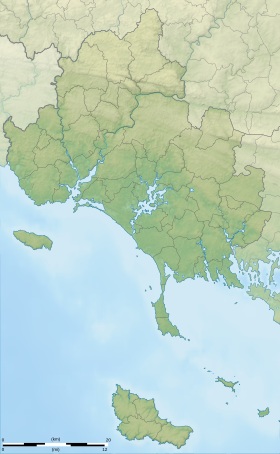 (Voir situation sur carte : arrondissement de Lorient)