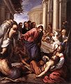 Image 10Jesus healing the paralytic in The Pool by Palma il Giovane, 1592 (from Jesus in Christianity)