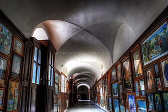 Monastery's museum halls