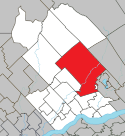 Location within Portneuf RCM