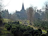 Sint-Quirinus gezien vanuit de noordelijke vallei