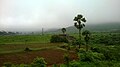 Western Ghats as seen from Coimbatore-Shoranur rail line