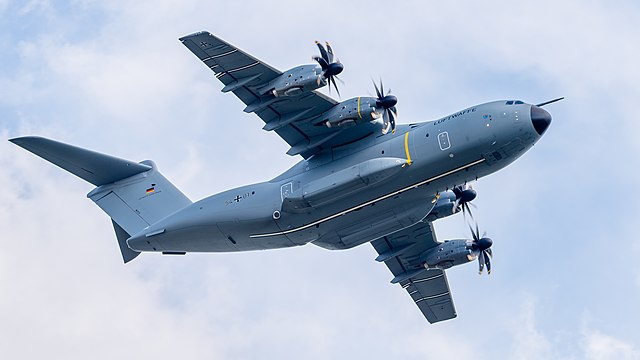 German Air Force Airbus A400M (reg. 54+01, cn 018) at ILA Berlin Air Show 2016.