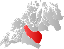 Målselvs kommun i Troms fylke.