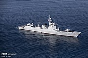 中国海軍の052D型駆逐艦