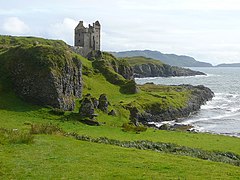 Castelo de Gylen em Kerrera