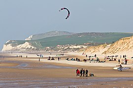 Kite surfer on the beach of Wissant, Pas-de-Calais -8037.jpg