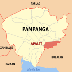 Apalit – Mappa