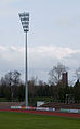 Stadionlamp, foto uit 2010.