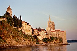 Historic town center of Rab